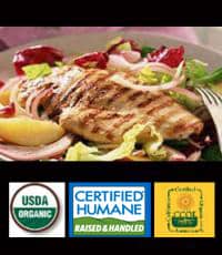 Organic Free Range Chicken for a healthy gluten free diet
