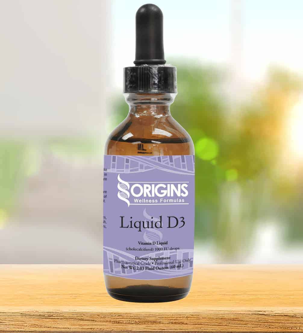 Gluten Free Vitamin D Supplement Liquid D3 For Low Vitamin D