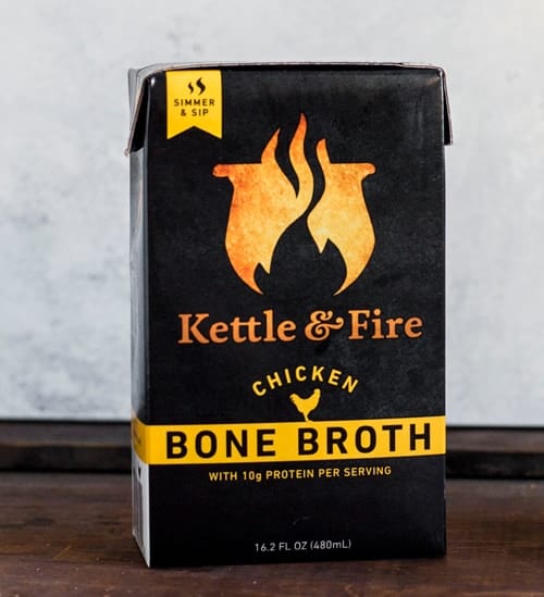 Kettle and Fire Organic Chicken Bone Broth Gluten Free Society