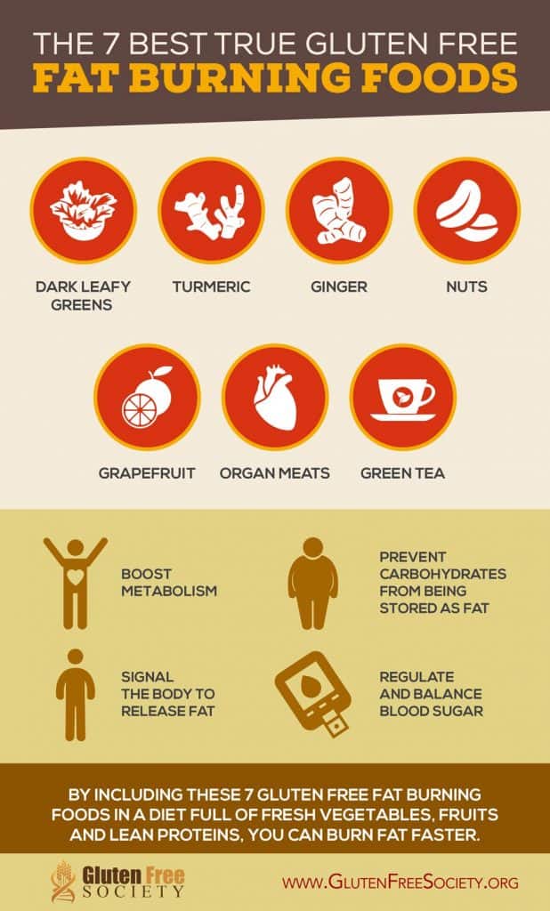 gluten free fat burning foods