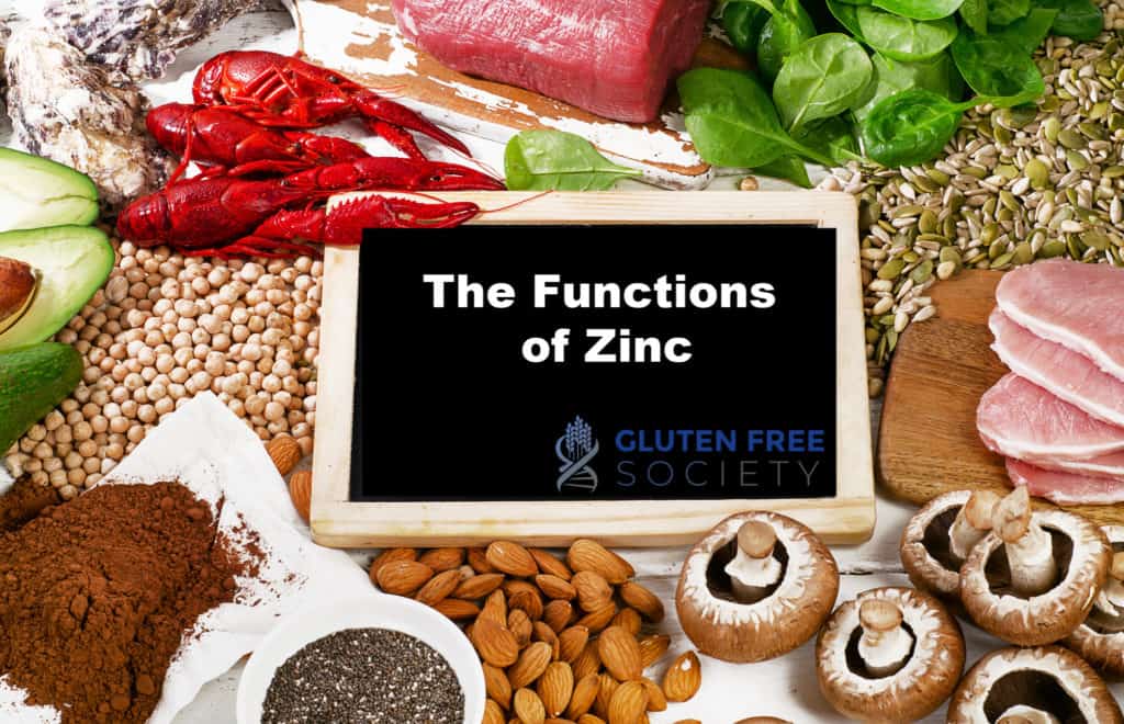 Functions of Zinc in humans