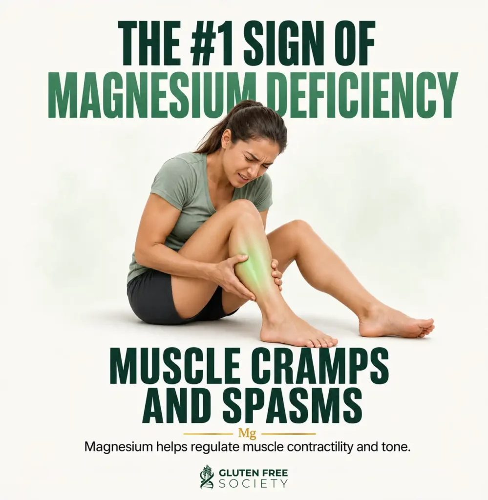 top sign of low magnesium copy - Gluten Free Society