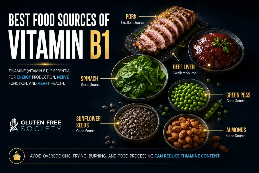 best food sources of vitamin b1 - Gluten Free Society