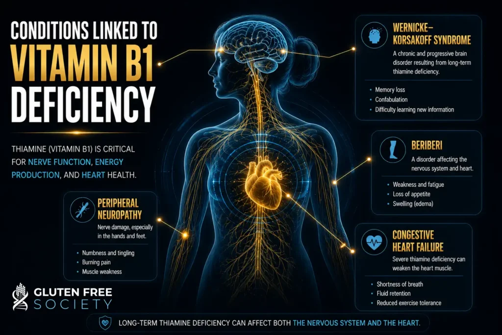 diseases caused by vitamin b1 deficiency - Gluten Free Society