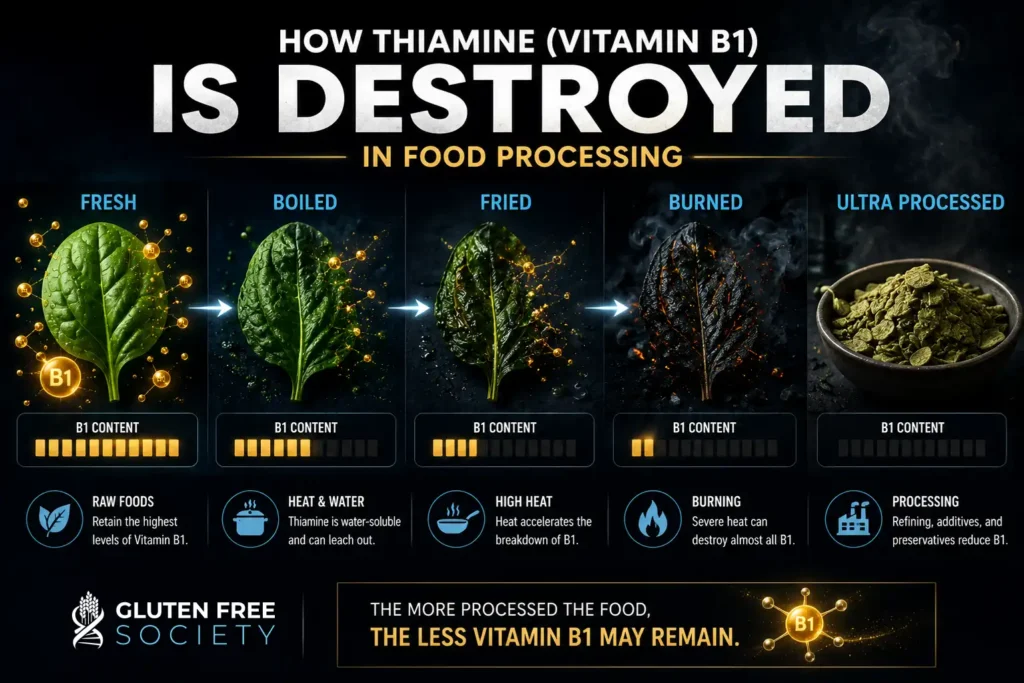 how thiamine is destroyed - Gluten Free Society