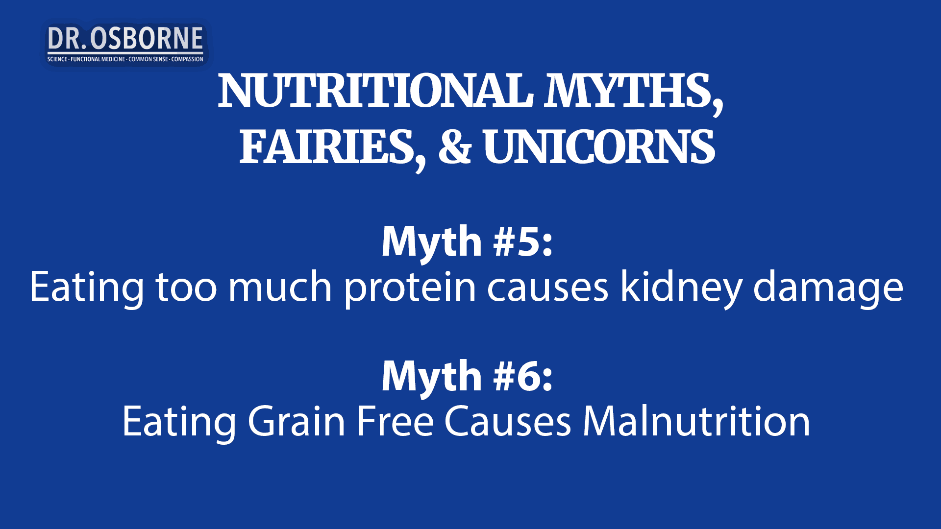 nutritional myths