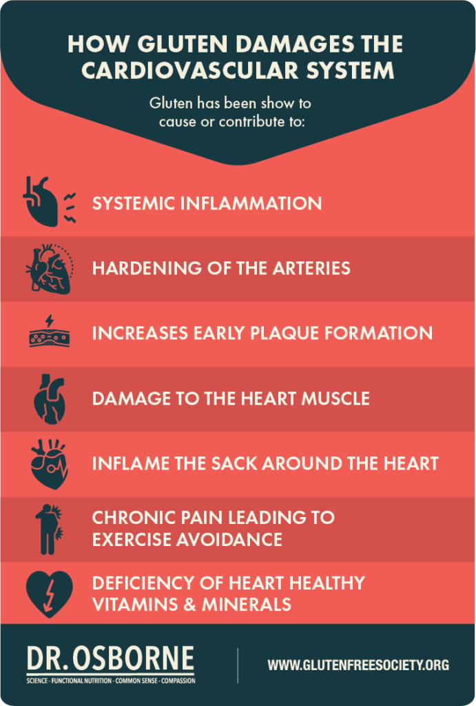 Can Gluten Cause Heart Disease? Gluten Free Society