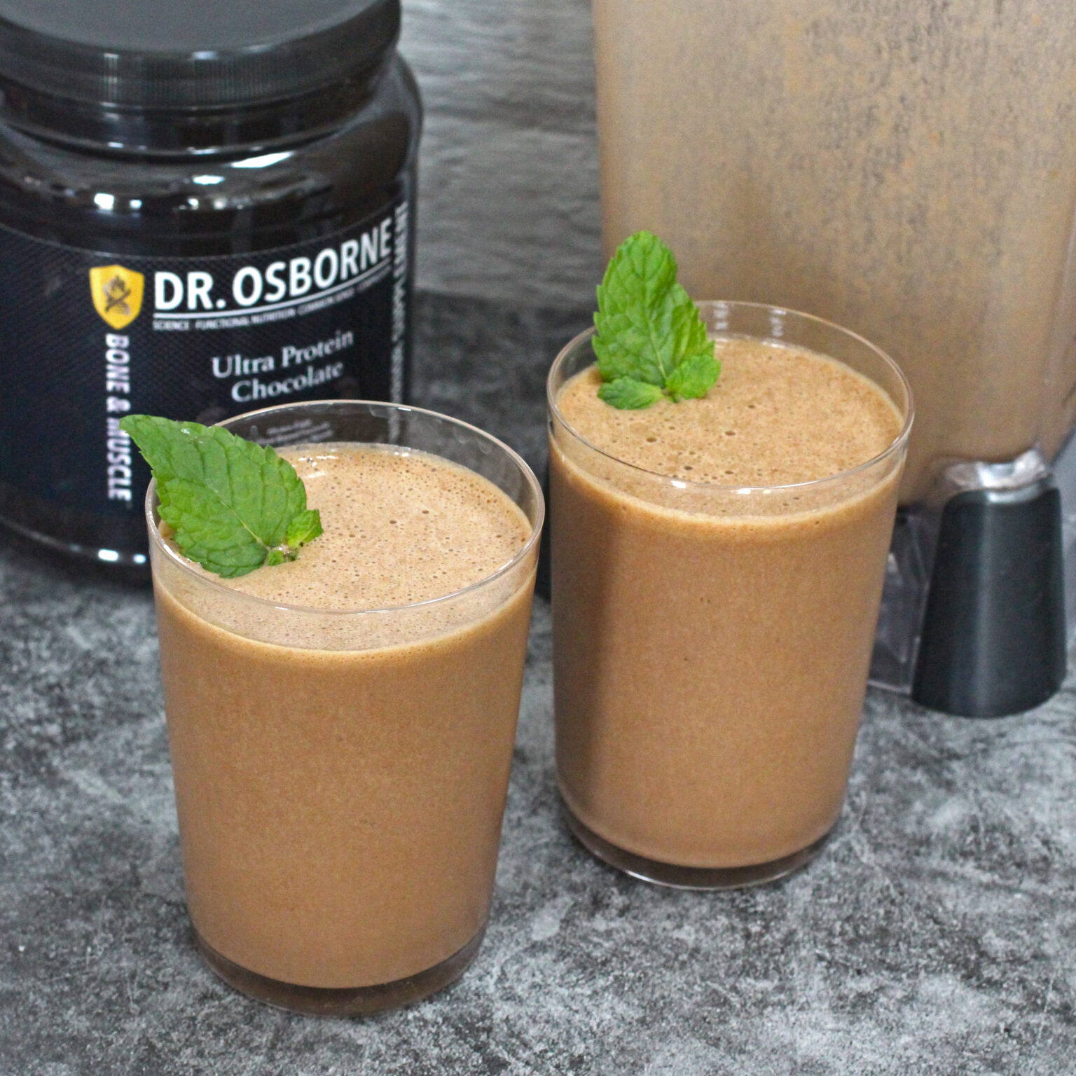 Peppermint Mocha Smoothie Gluten Free Society