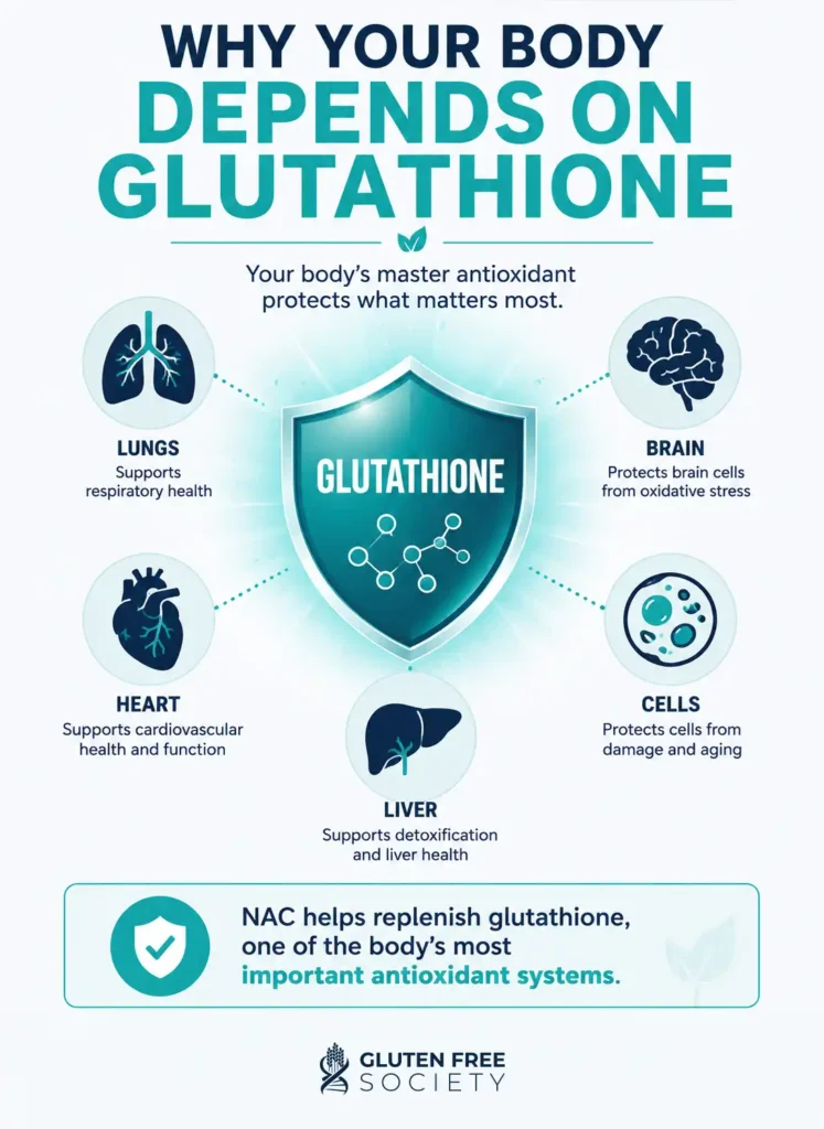 Functions of NAC in the body