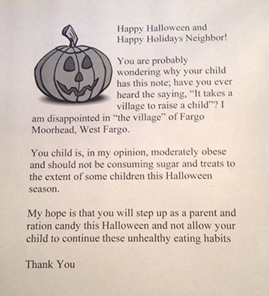 Halloween Candy and Obesity