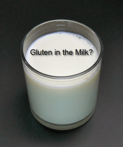 milk gluten